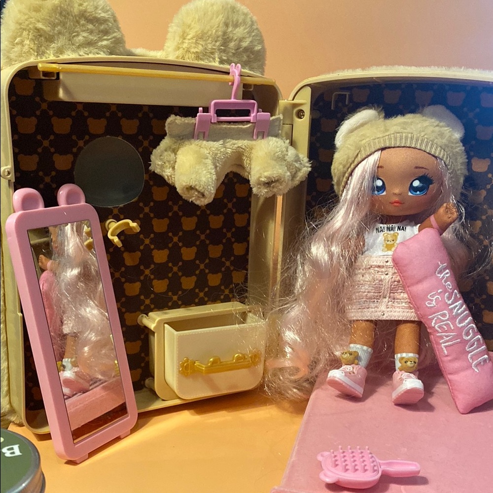 Fashion Doll with Pink Accessories
